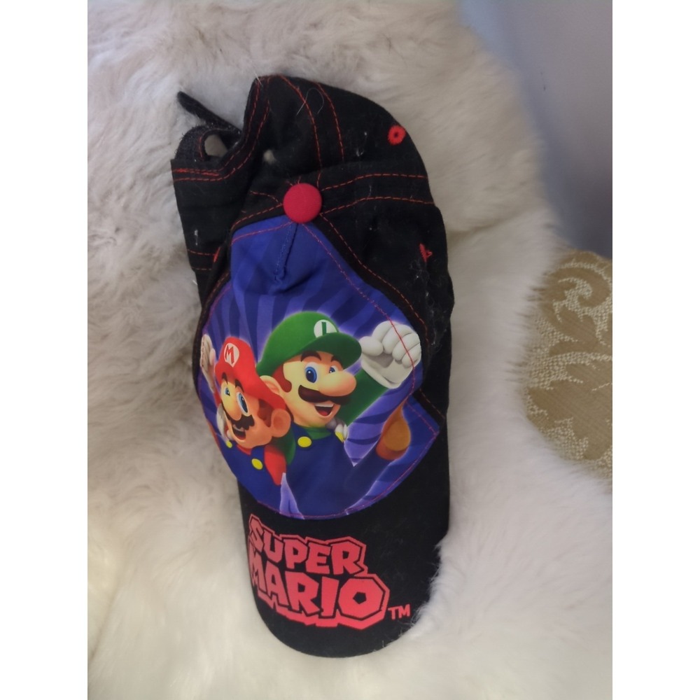 Nintendo Super Mario Bros. BaseBall Cap Hat Adjustable Snap-back Youth